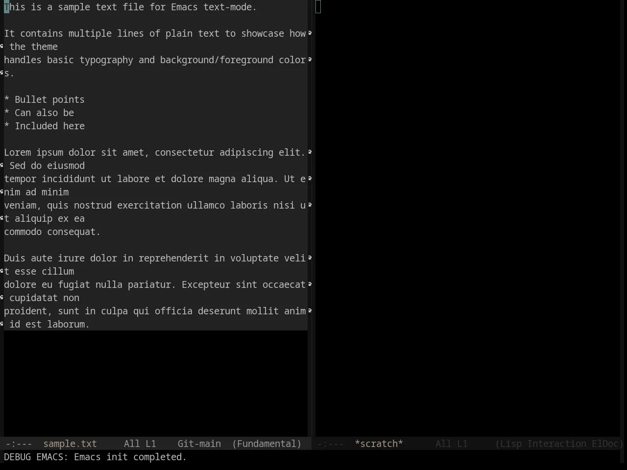 Base16 Black Metal Nile Theme in fundamental-mode