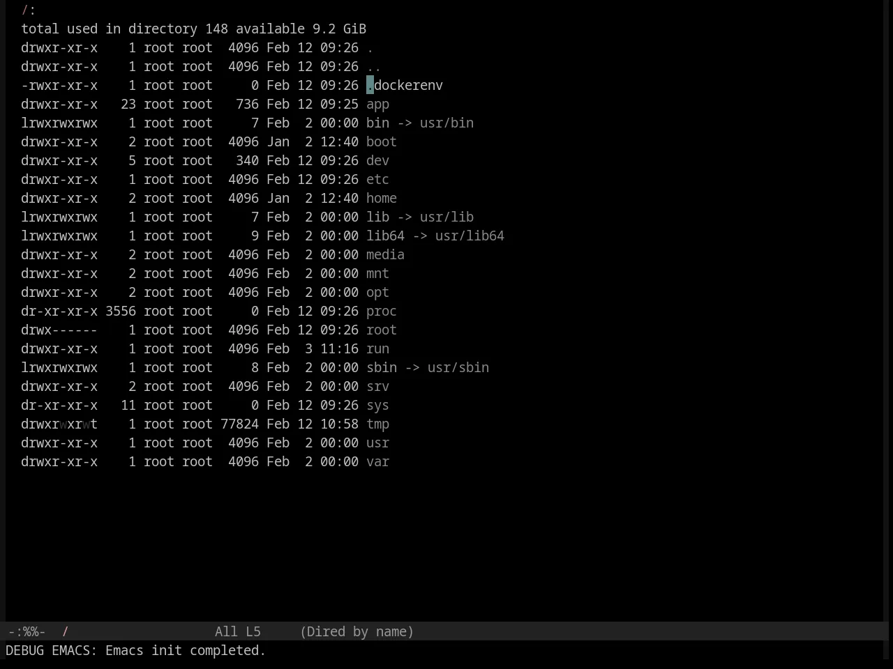 Base16 Black Metal Theme in dired