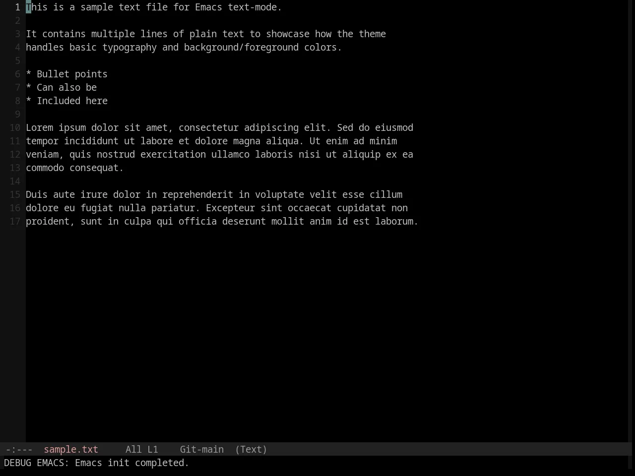 Base16 Black Metal Theme in text-mode