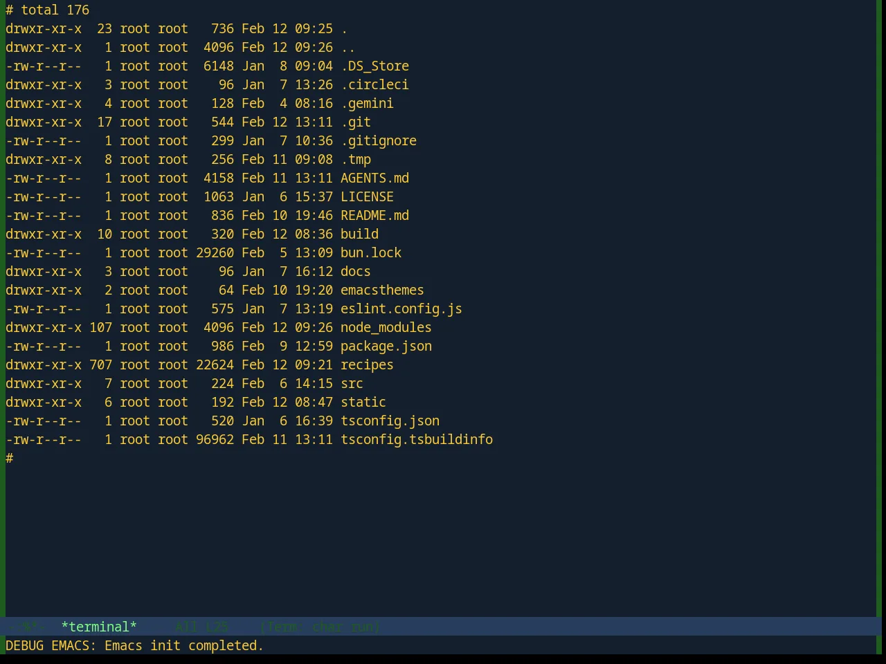 Base16 Blueforest Theme in term