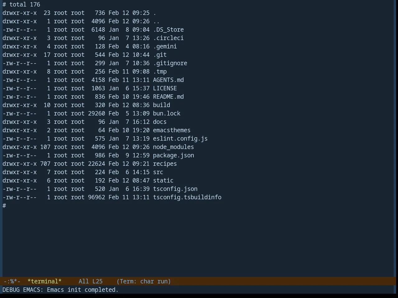 Base16 Blueish Theme in term