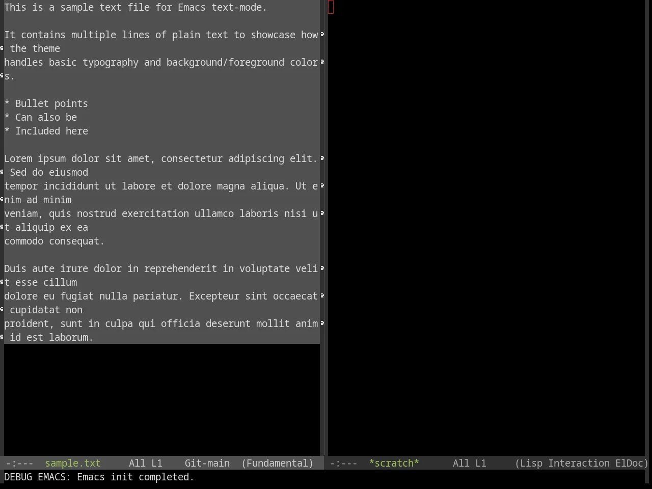 Base16 Bright Theme in fundamental-mode