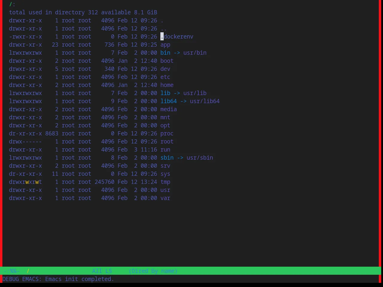 Base16 Brogrammer Theme in dired