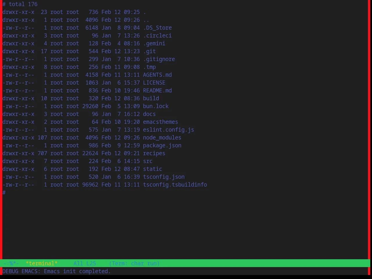 Base16 Brogrammer Theme in term