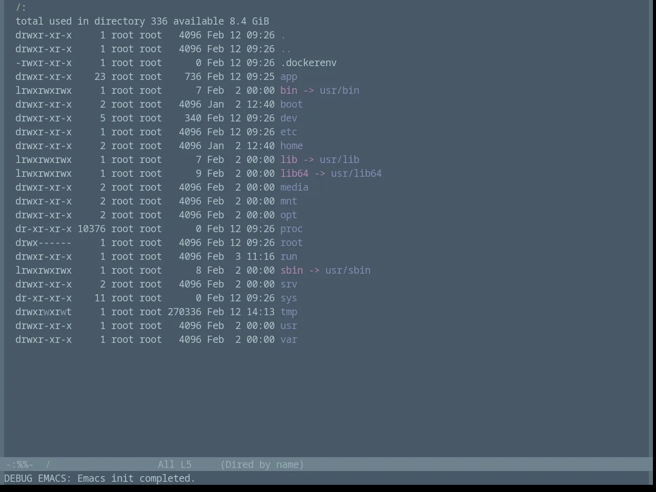 Base16 Brushtrees Dark Theme in dired