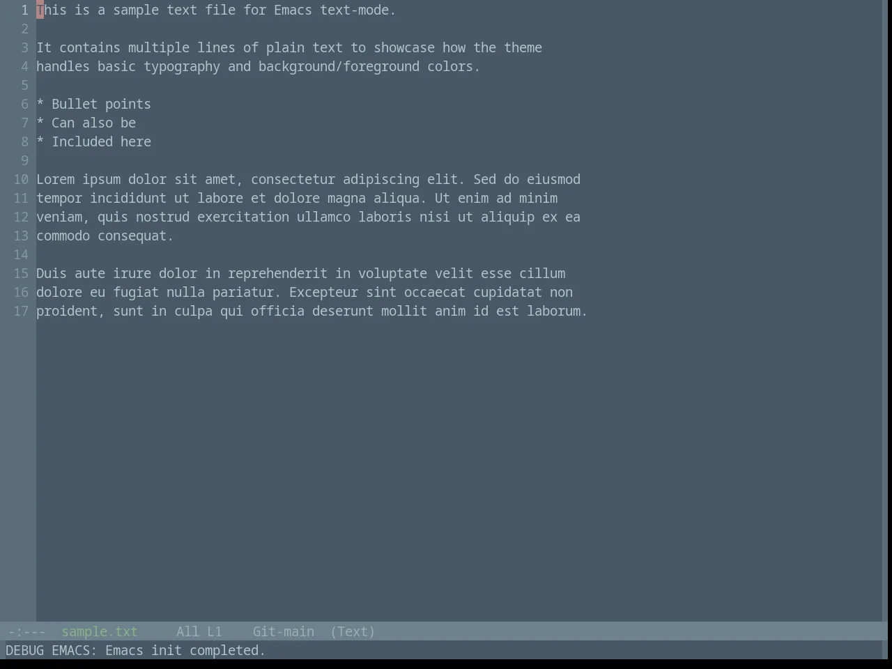 Base16 Brushtrees Dark Theme in text-mode
