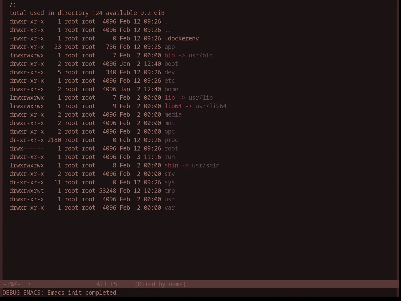 Base16 Caroline Theme in dired