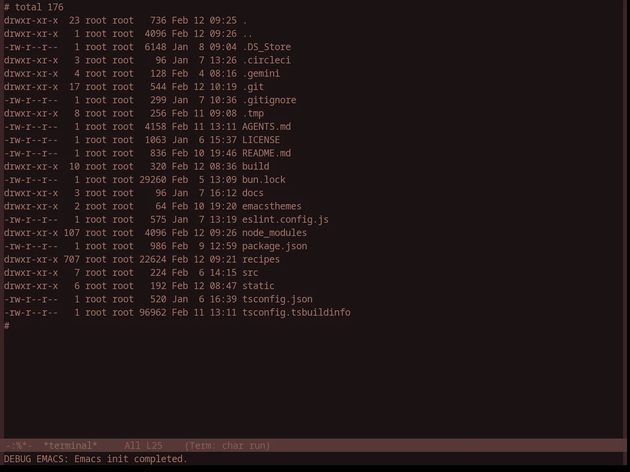 Base16 Caroline Theme in term