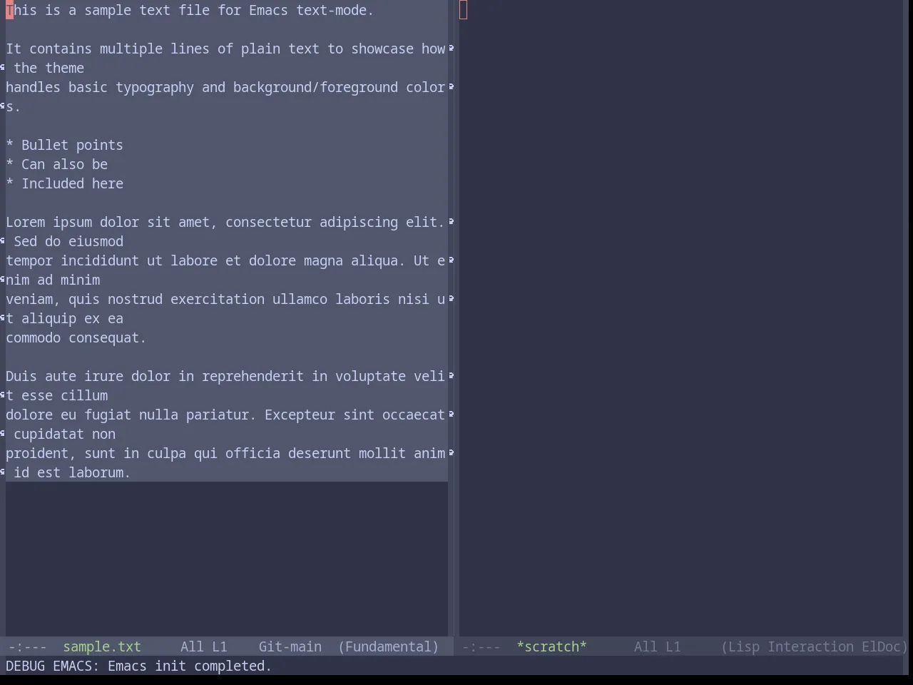 Base16 Catppuccin Frappe Theme in fundamental-mode