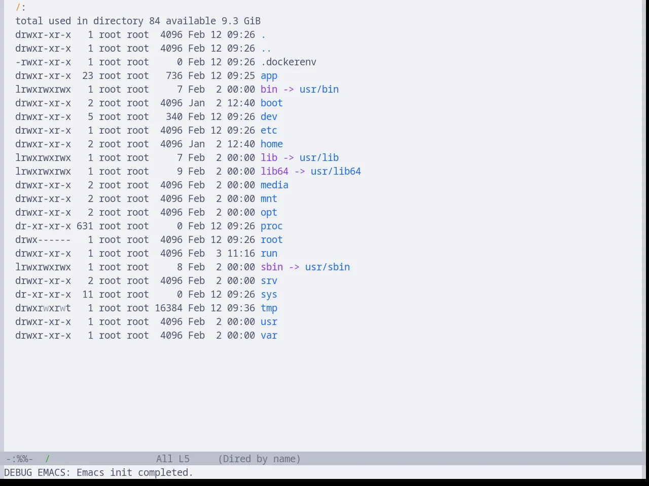 Base16 Catppuccin Latte Theme in dired