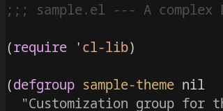 Preview of Base16 Chalk Theme theme