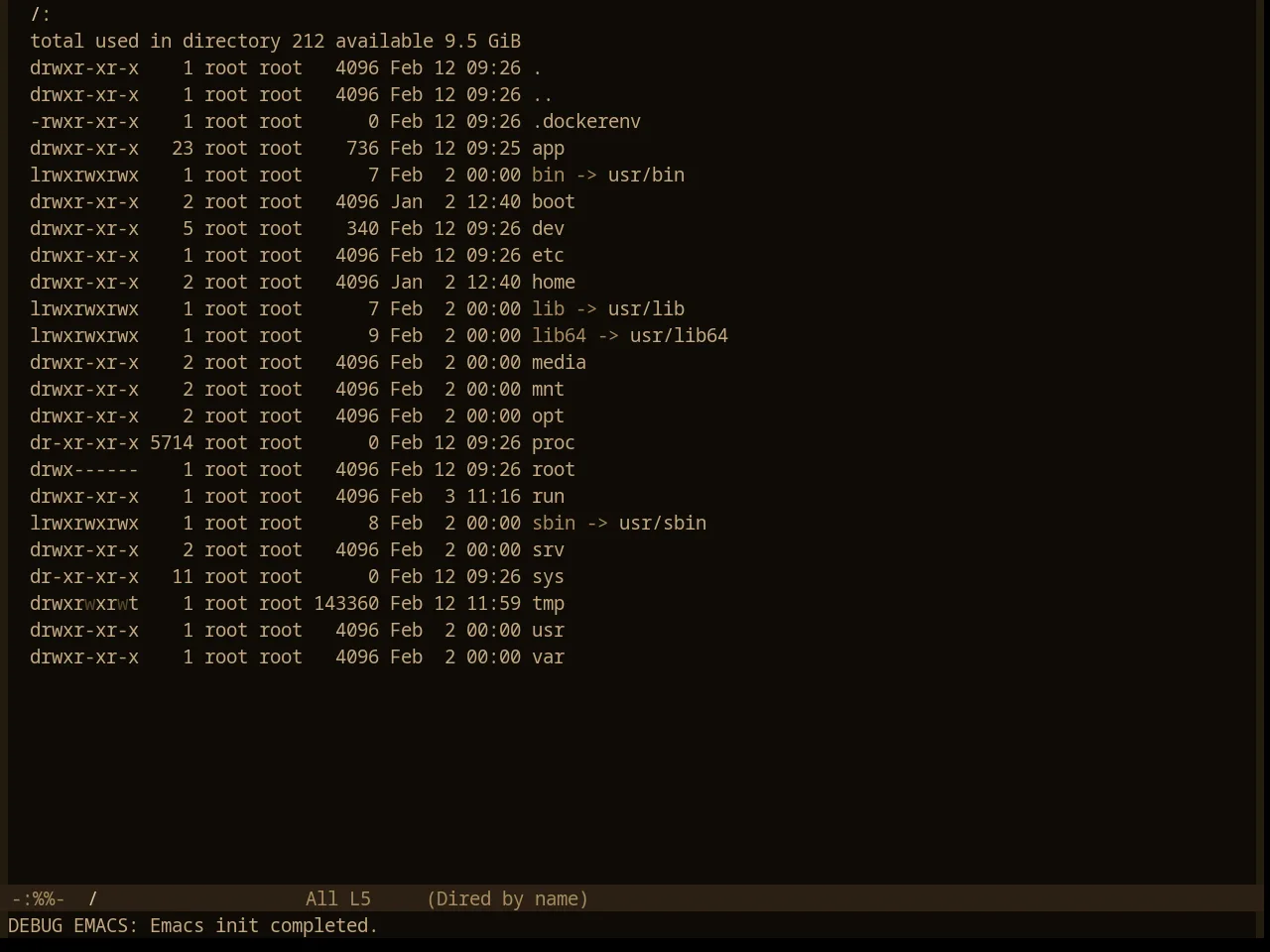Base16 Charcoal Dark Theme in dired
