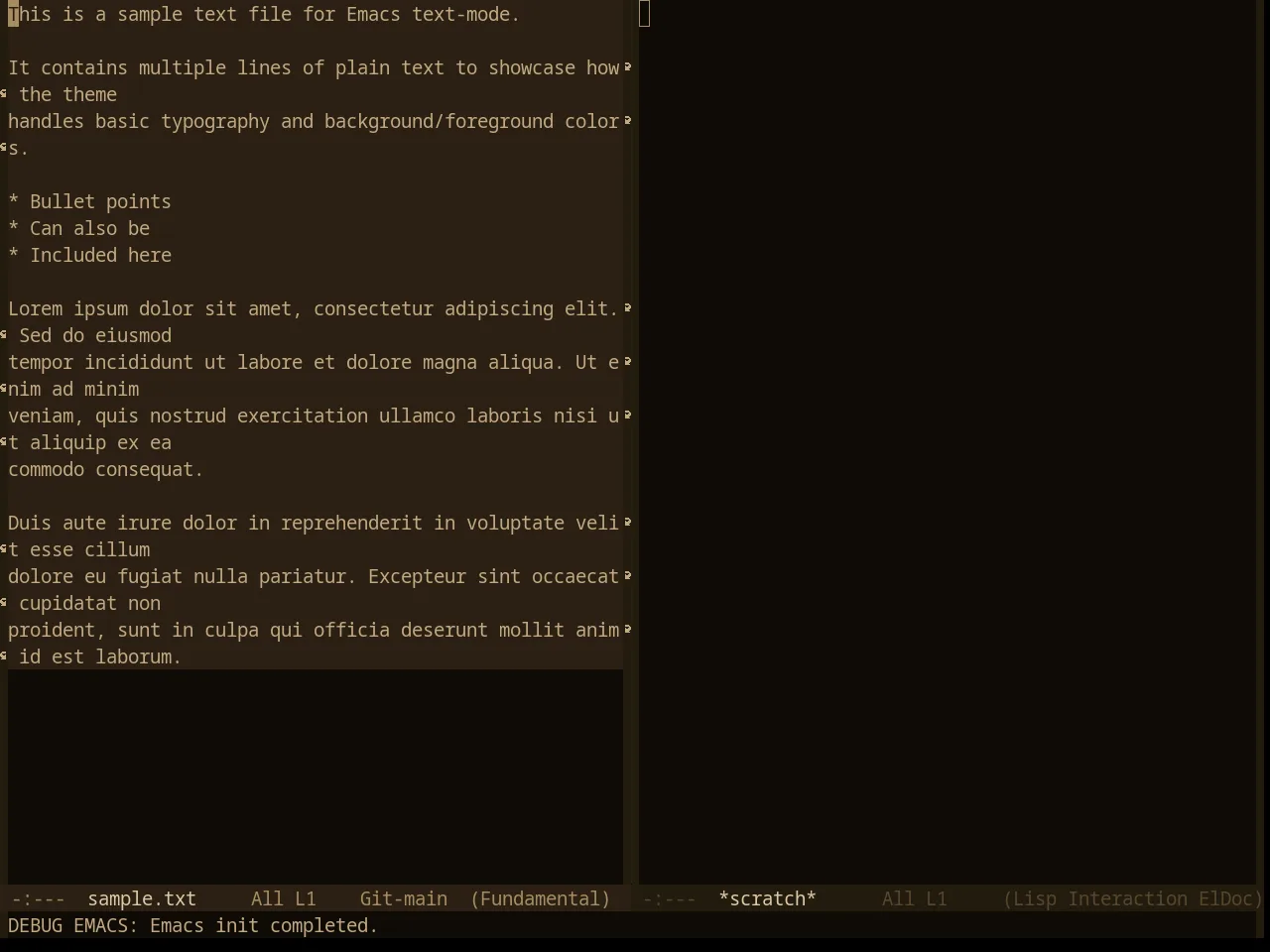 Base16 Charcoal Dark Theme in fundamental-mode