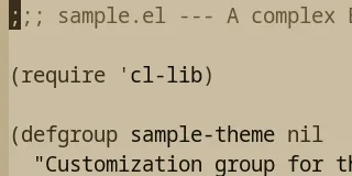 Preview of Base16 Charcoal Light Theme theme