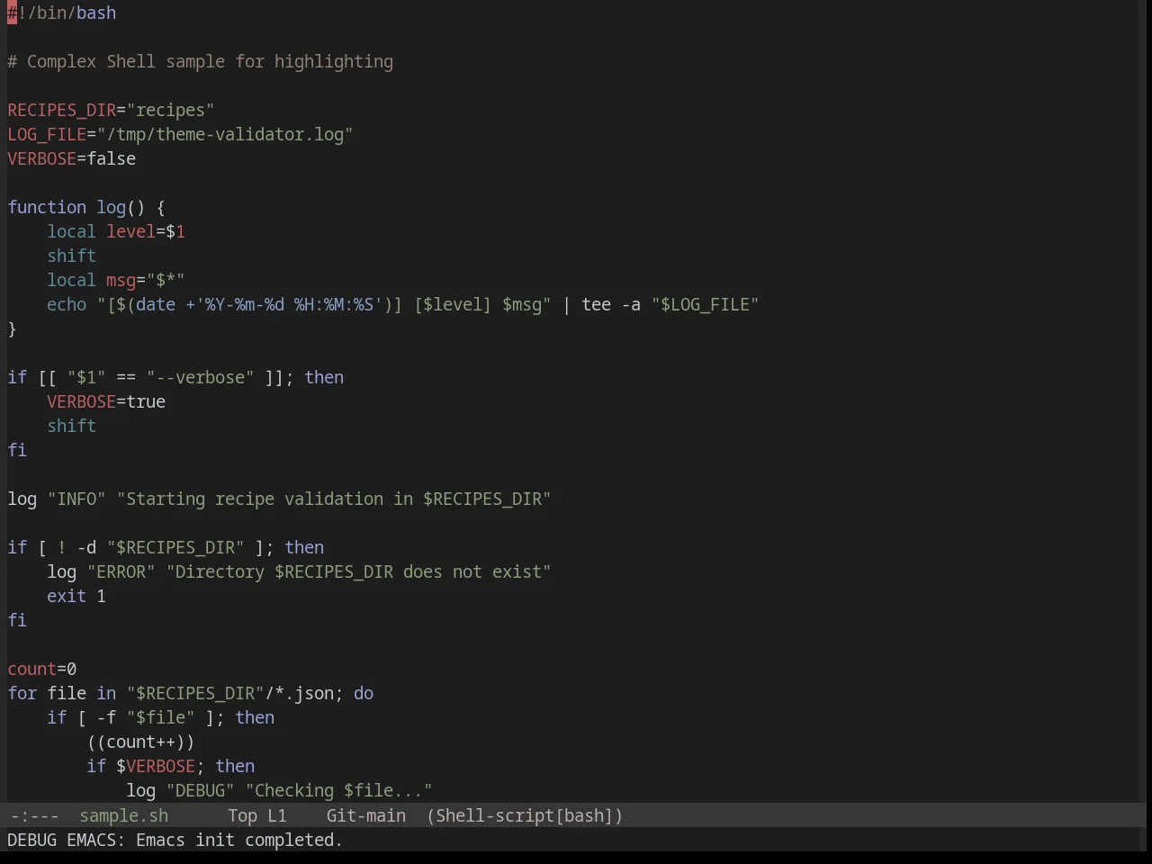 Base16 Chinoiserie Morandi Theme in sh-mode