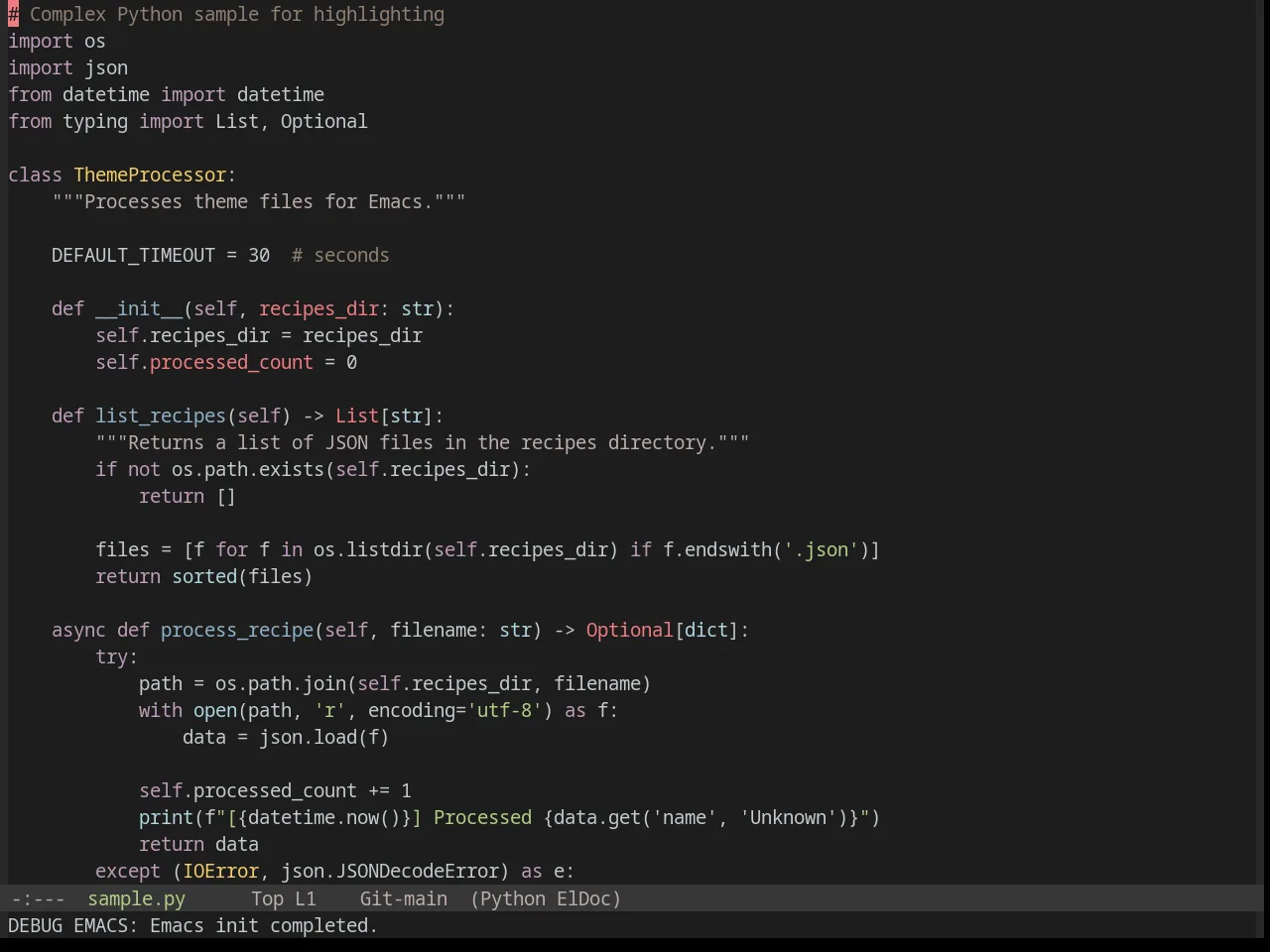 Base16 Chinoiserie Night Theme in python-mode