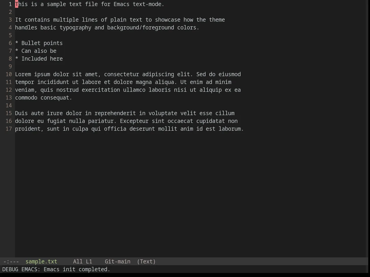 Base16 Chinoiserie Night Theme in text-mode
