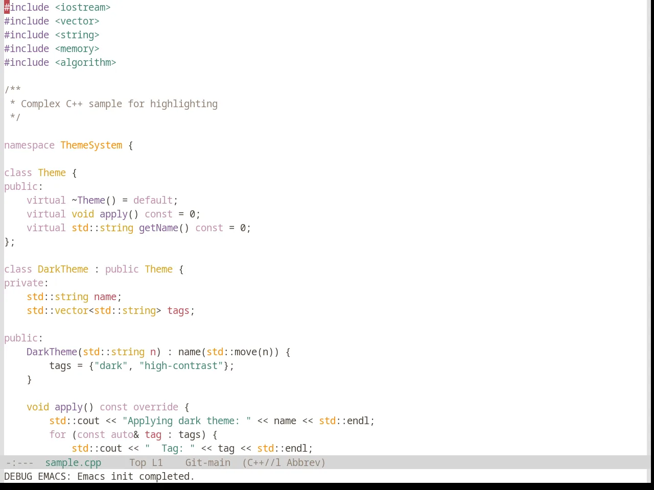 Base16 Chinoiserie Theme in c++-mode