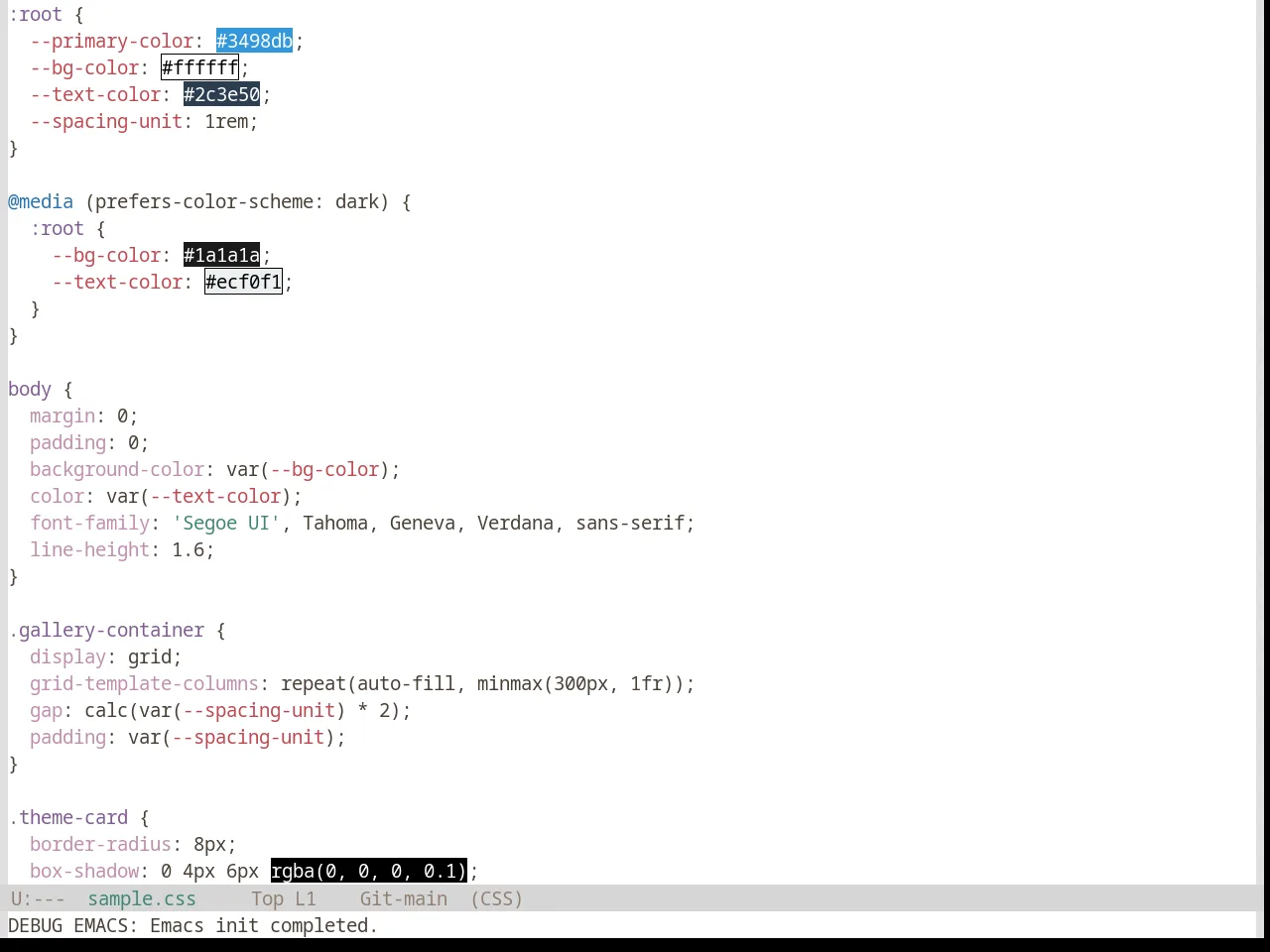 Base16 Chinoiserie Theme in css-mode