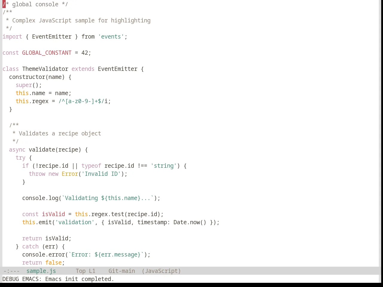 Base16 Chinoiserie Theme in javascript-mode