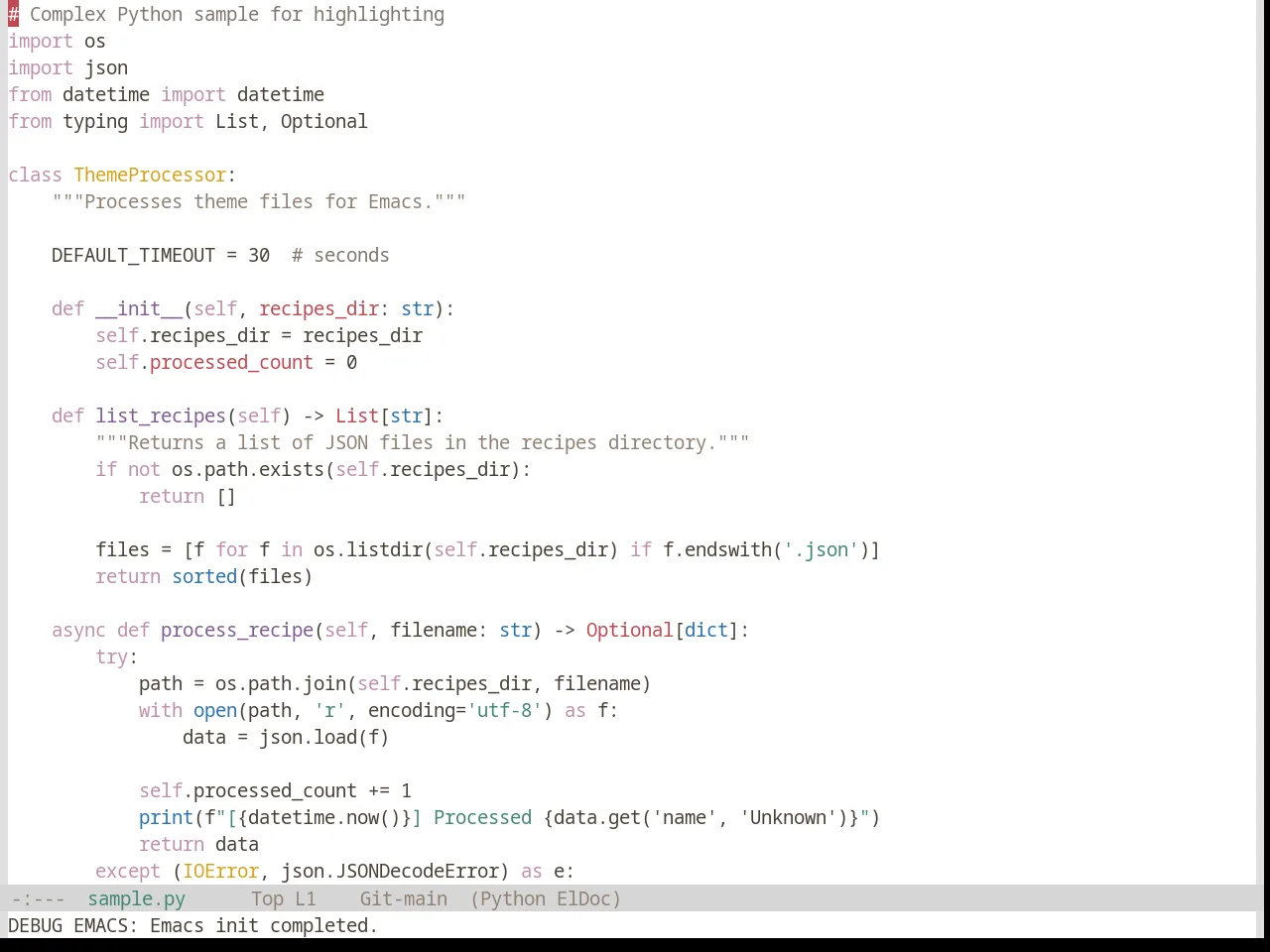 Base16 Chinoiserie Theme in python-mode