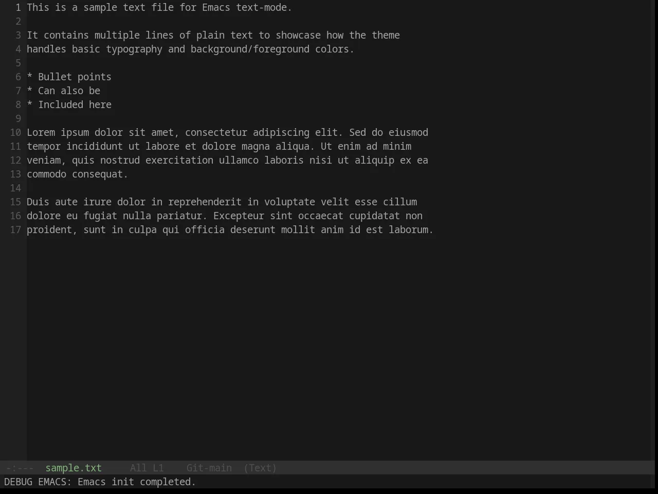 Base16 Circus Theme in text-mode