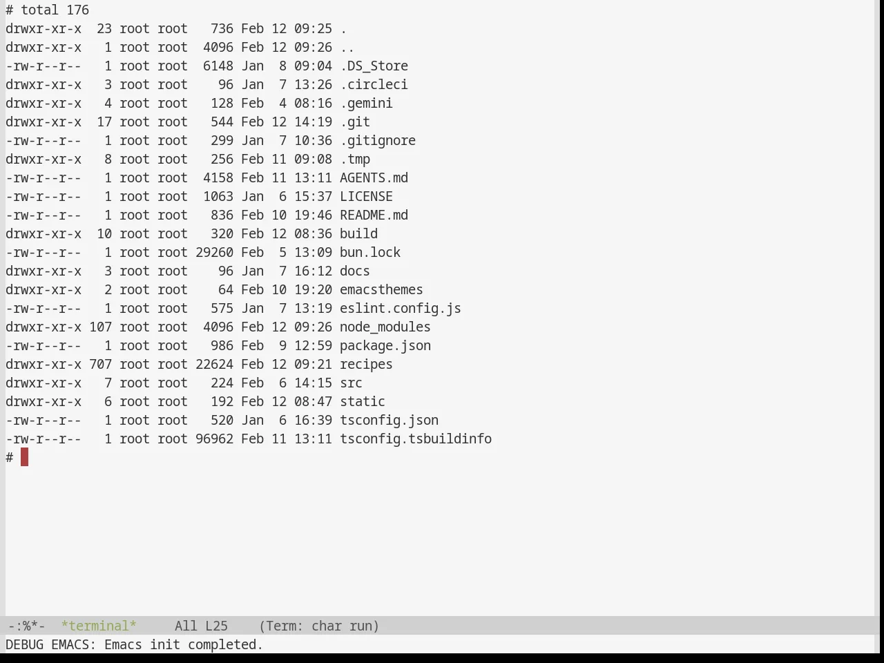 Base16 Classic Light Theme in term