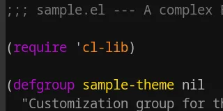 Preview of Base16 Colors Theme theme