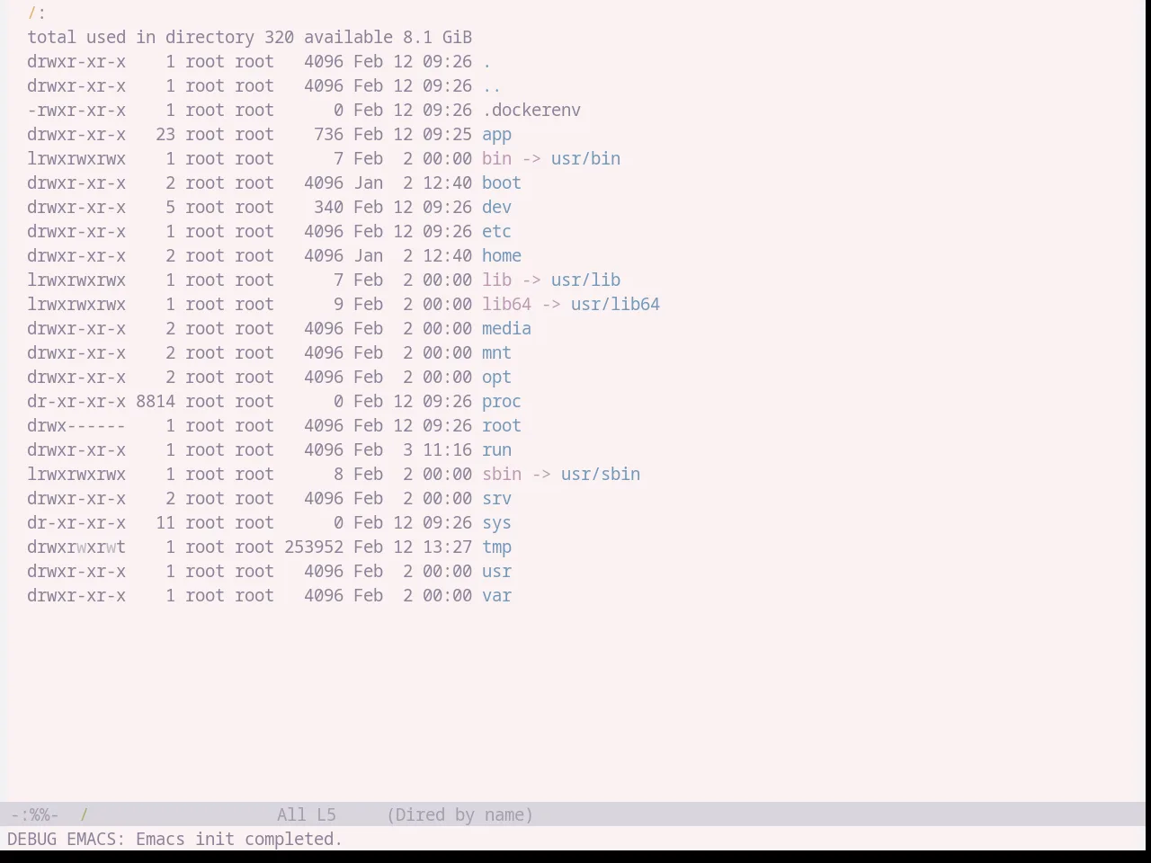 Base16 Cupcake Theme in dired