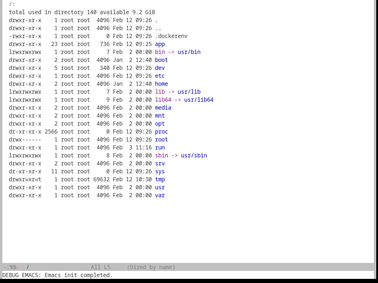 Base16 Cupertino Theme in dired