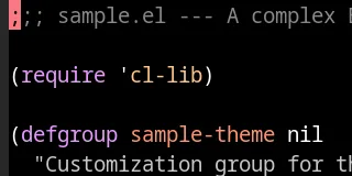 Preview of Base16 Da One Black Theme theme