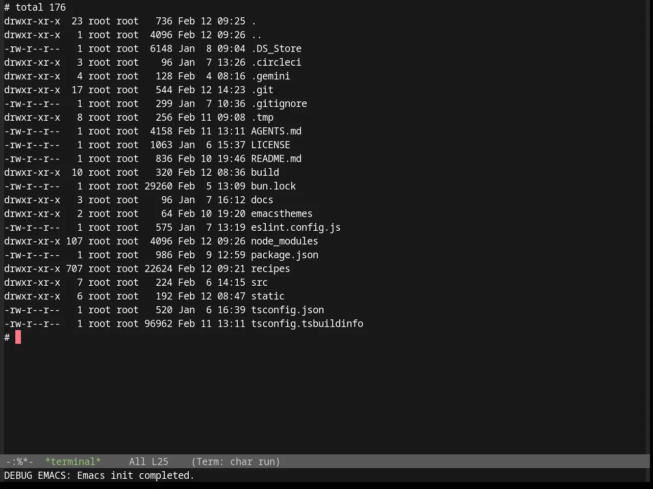 Base16 Da One Gray Theme in term