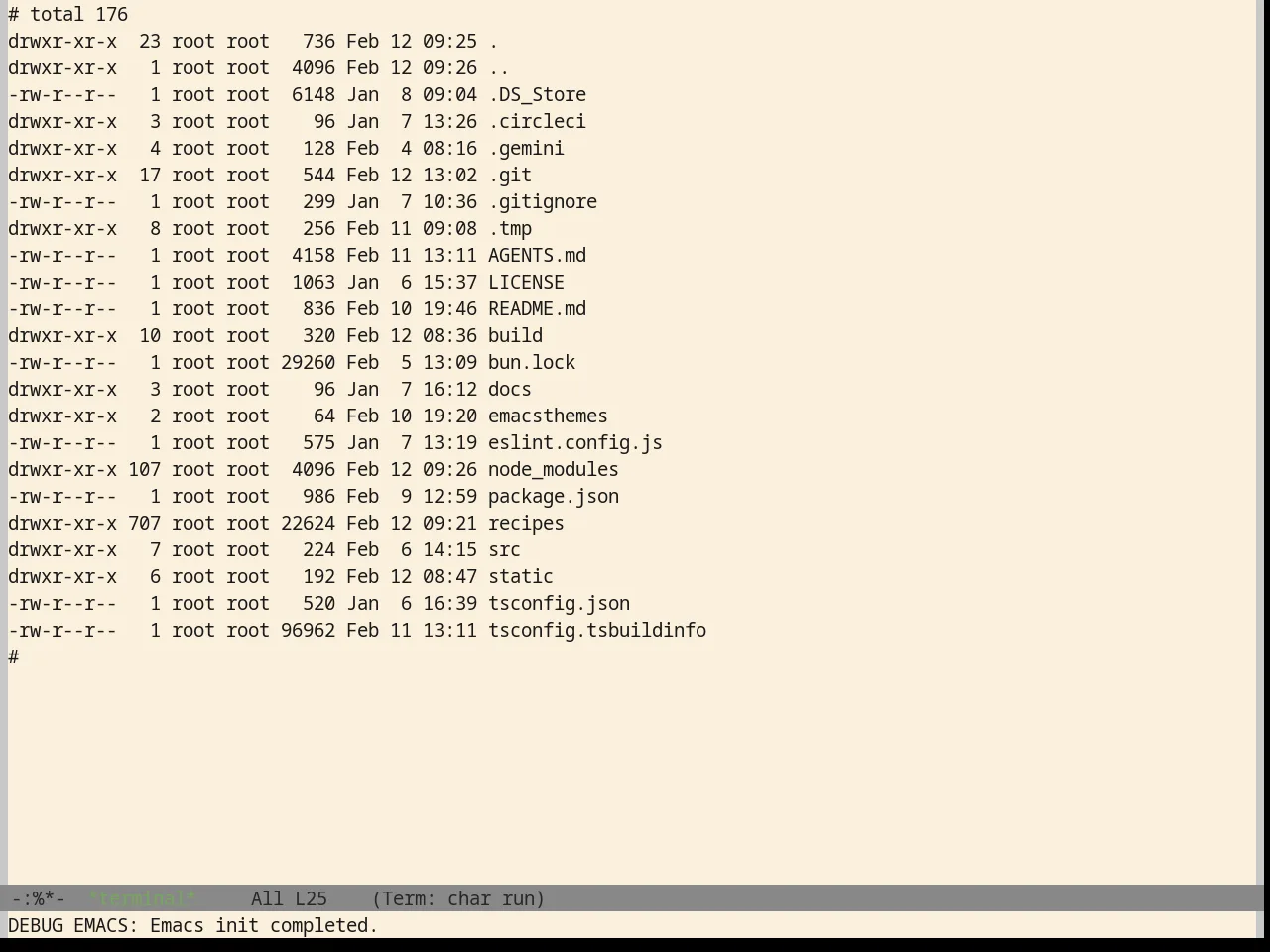 Base16 Da One Paper Theme in term