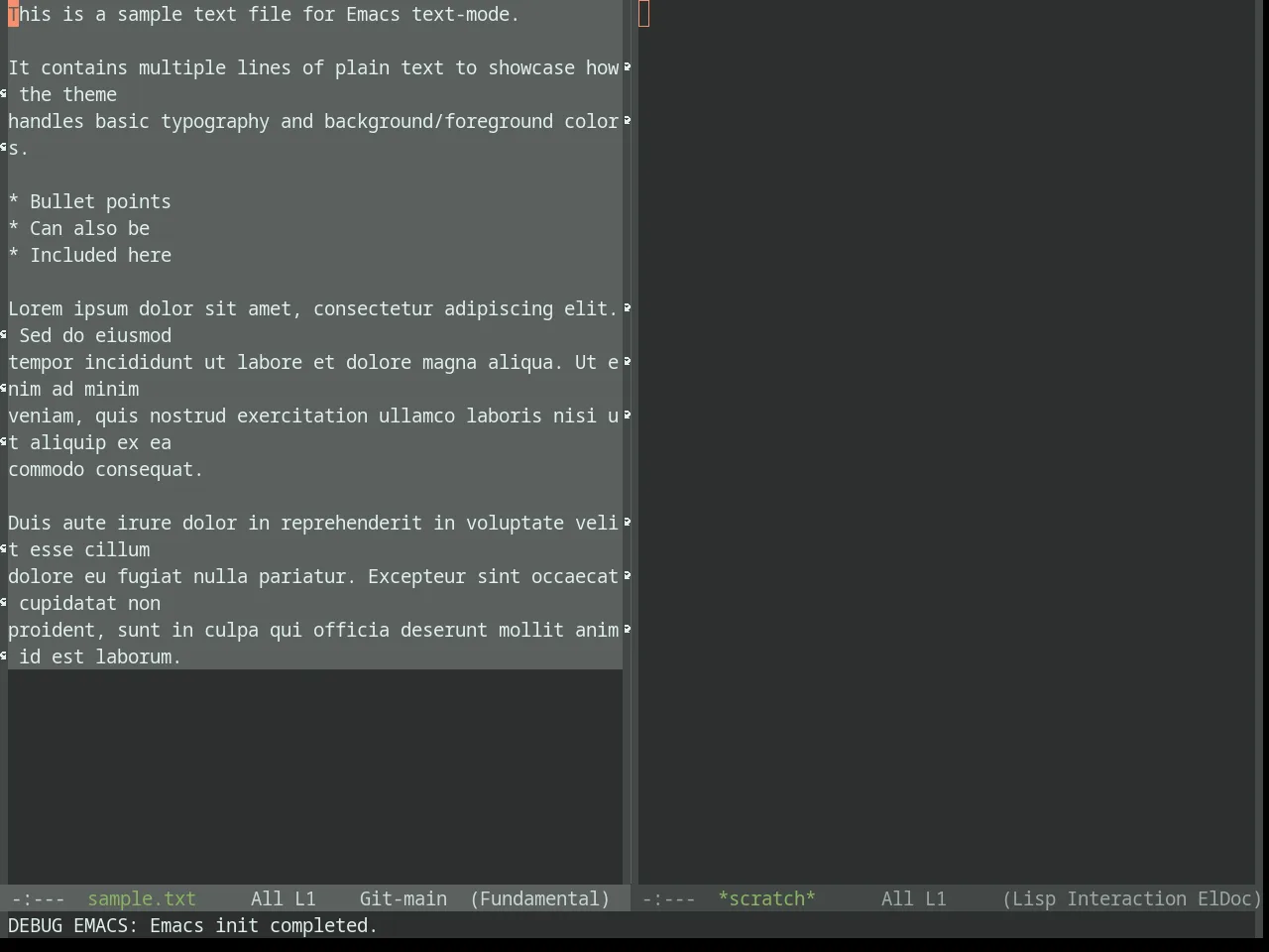 Base16 Danqing Theme in fundamental-mode