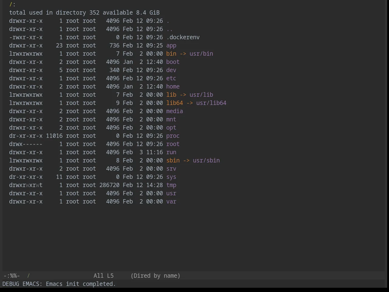 Base16 Darcula Theme in dired