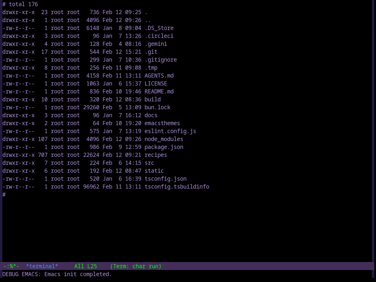 Base16 Darkviolet Theme in term