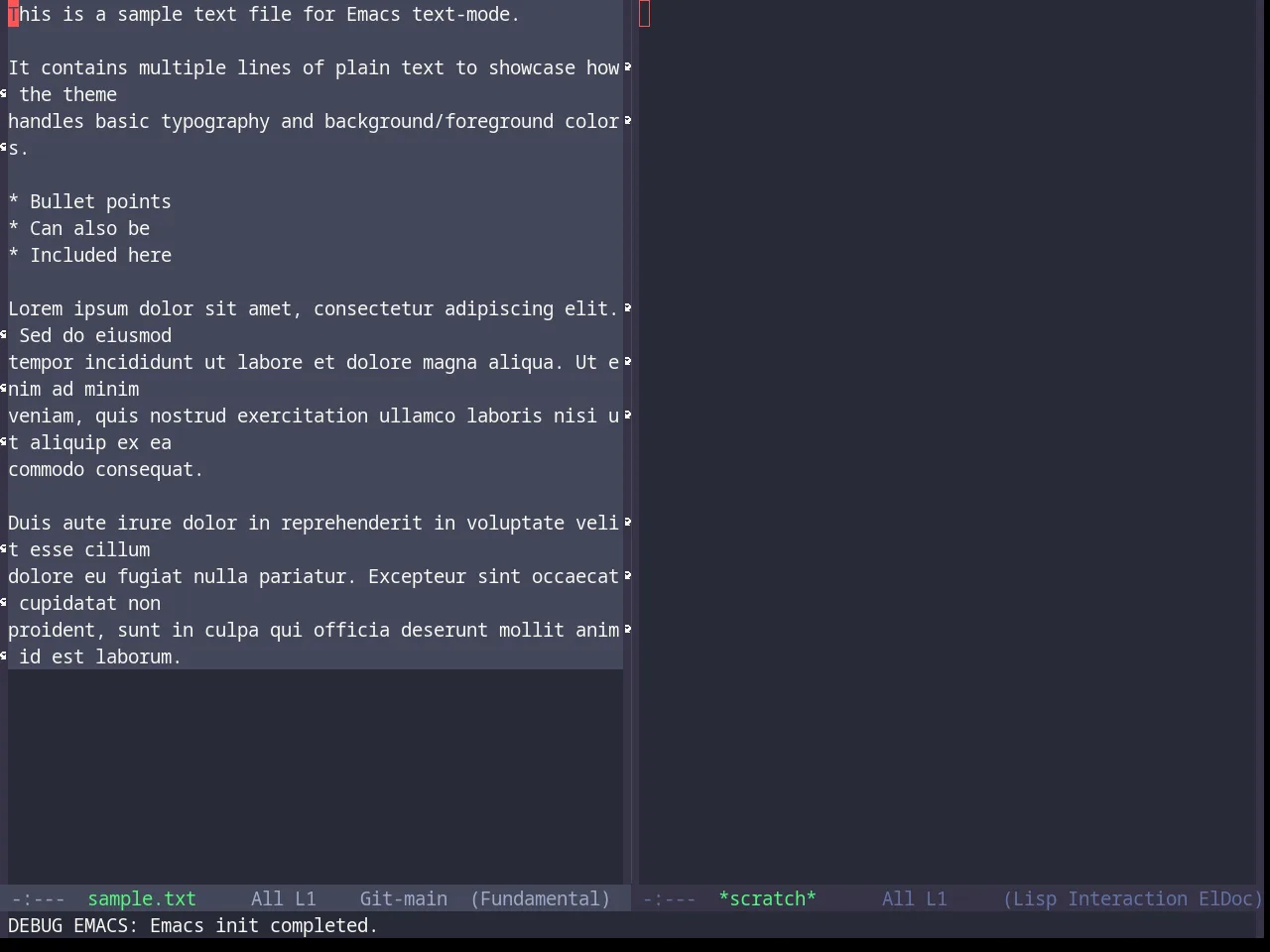 Base16 Dracula Theme in fundamental-mode