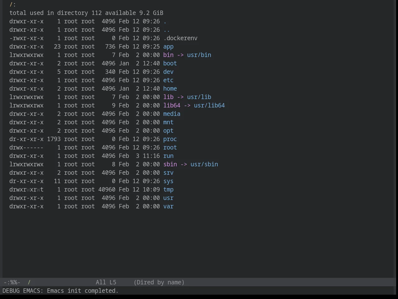Base16 Edge Dark Theme in dired
