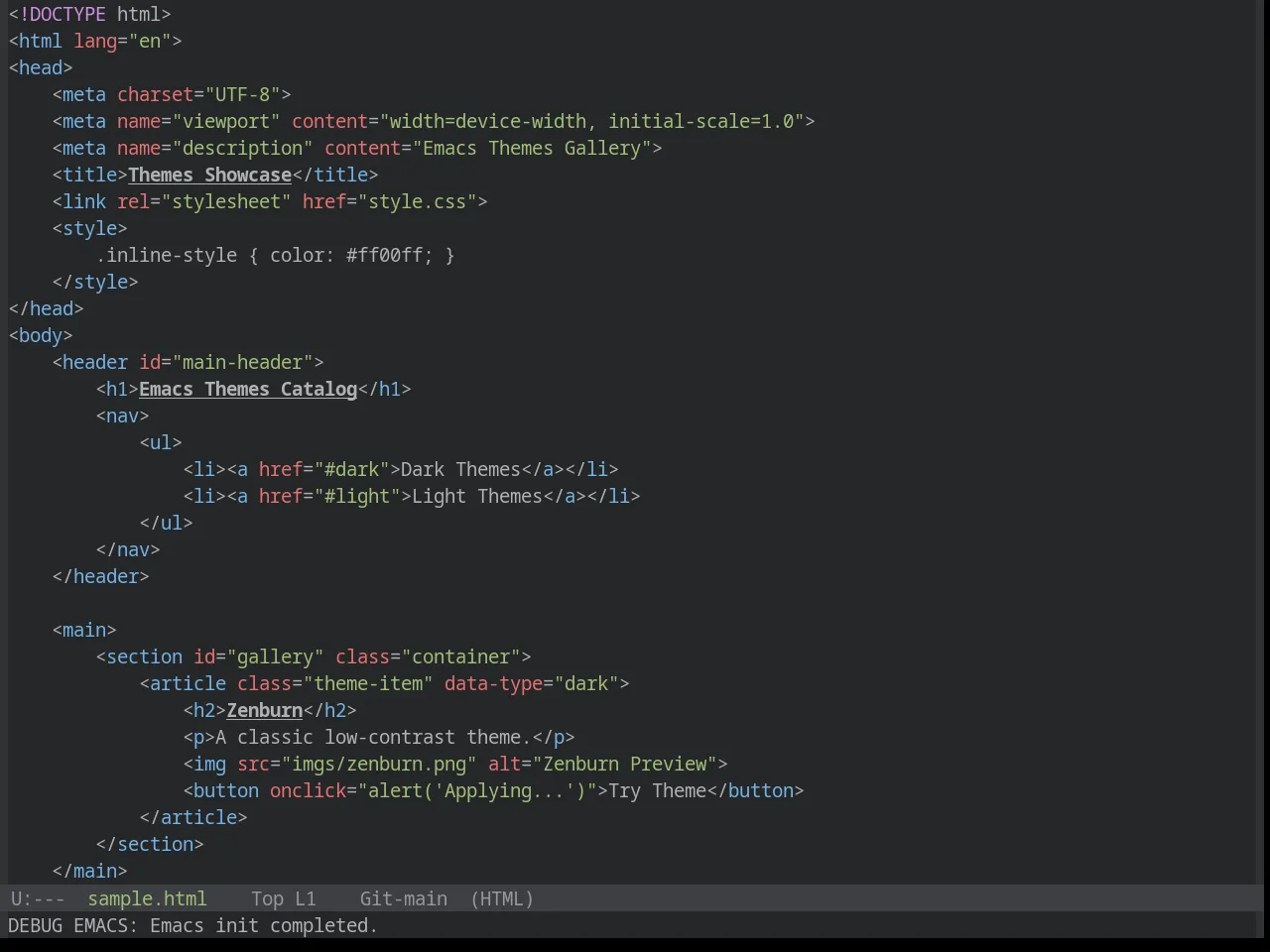 Base16 Edge Dark Theme in html-mode