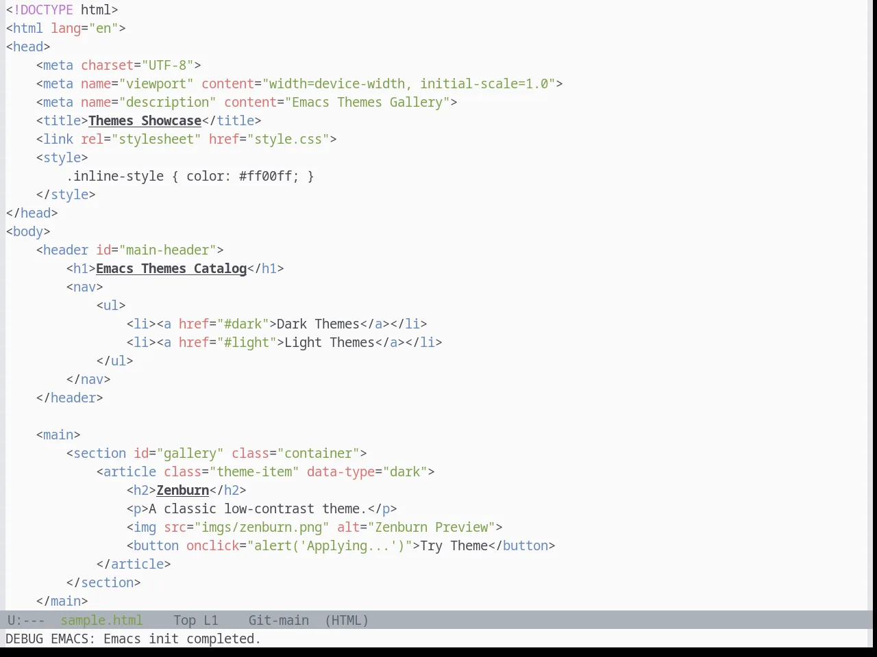 Base16 Edge Light Theme in html-mode