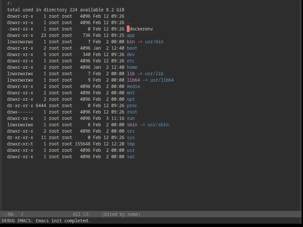 Base16 Eighties Theme in dired