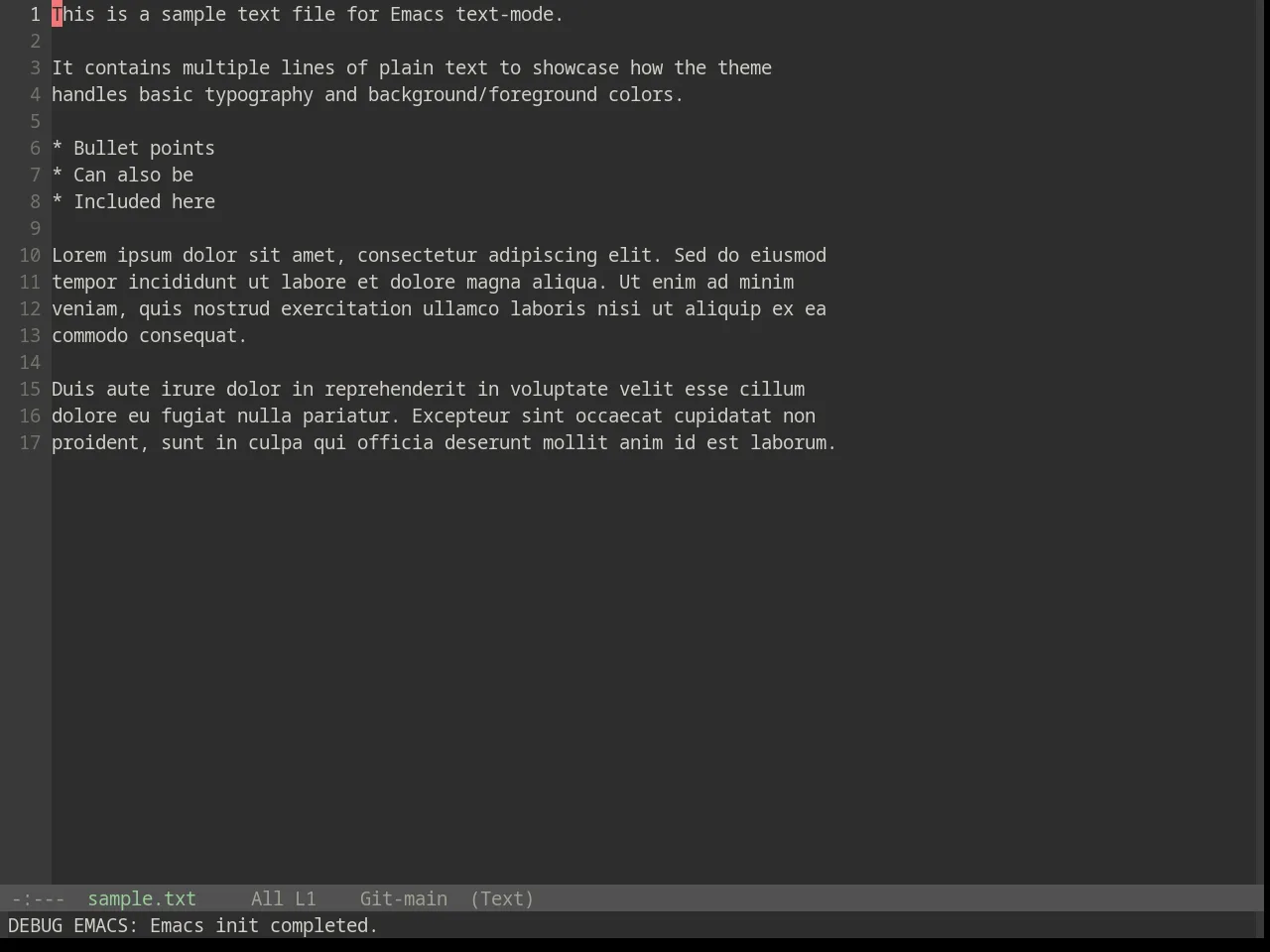 Base16 Eighties Theme in text-mode