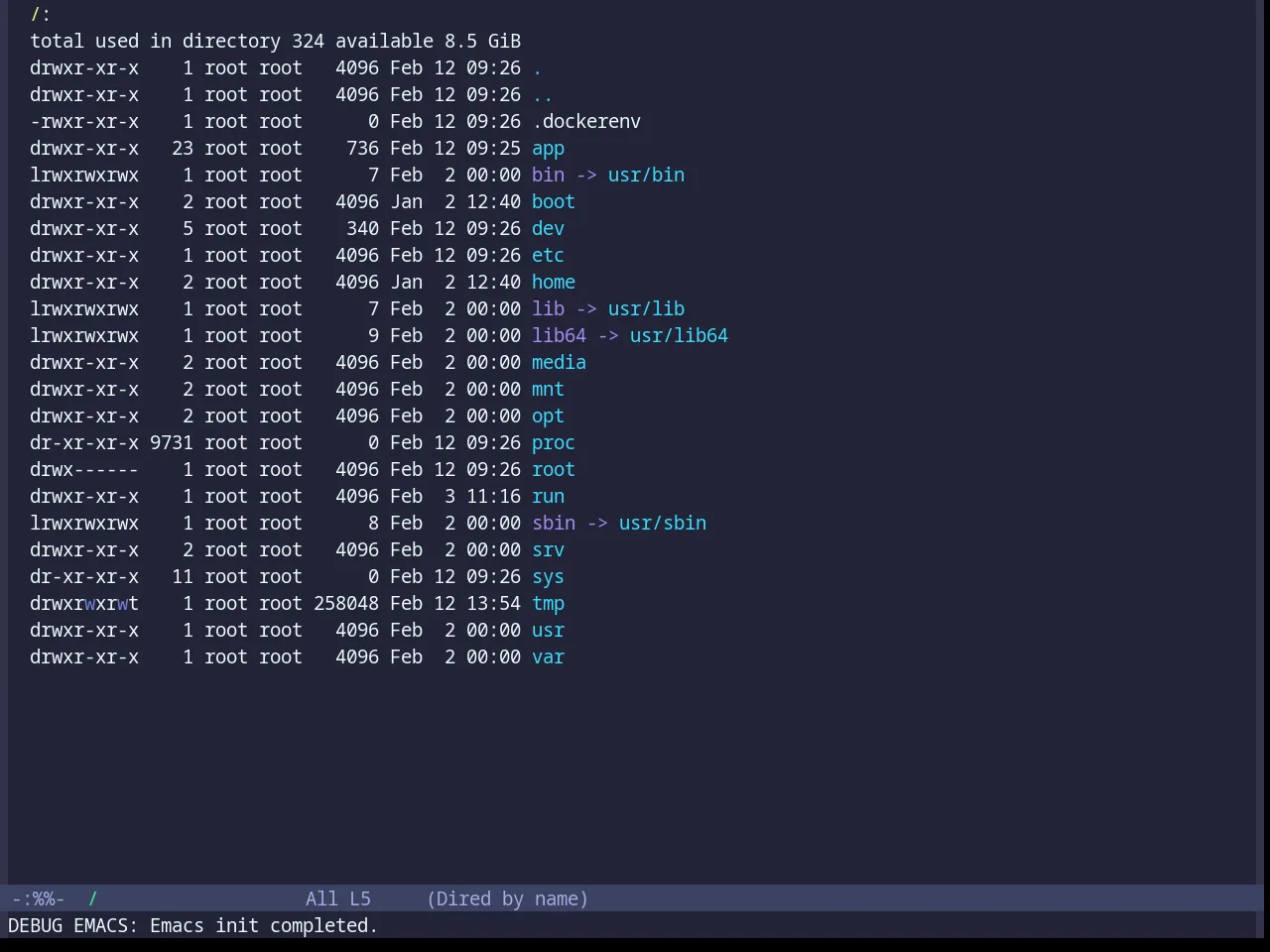 Base16 Eldritch Theme in dired