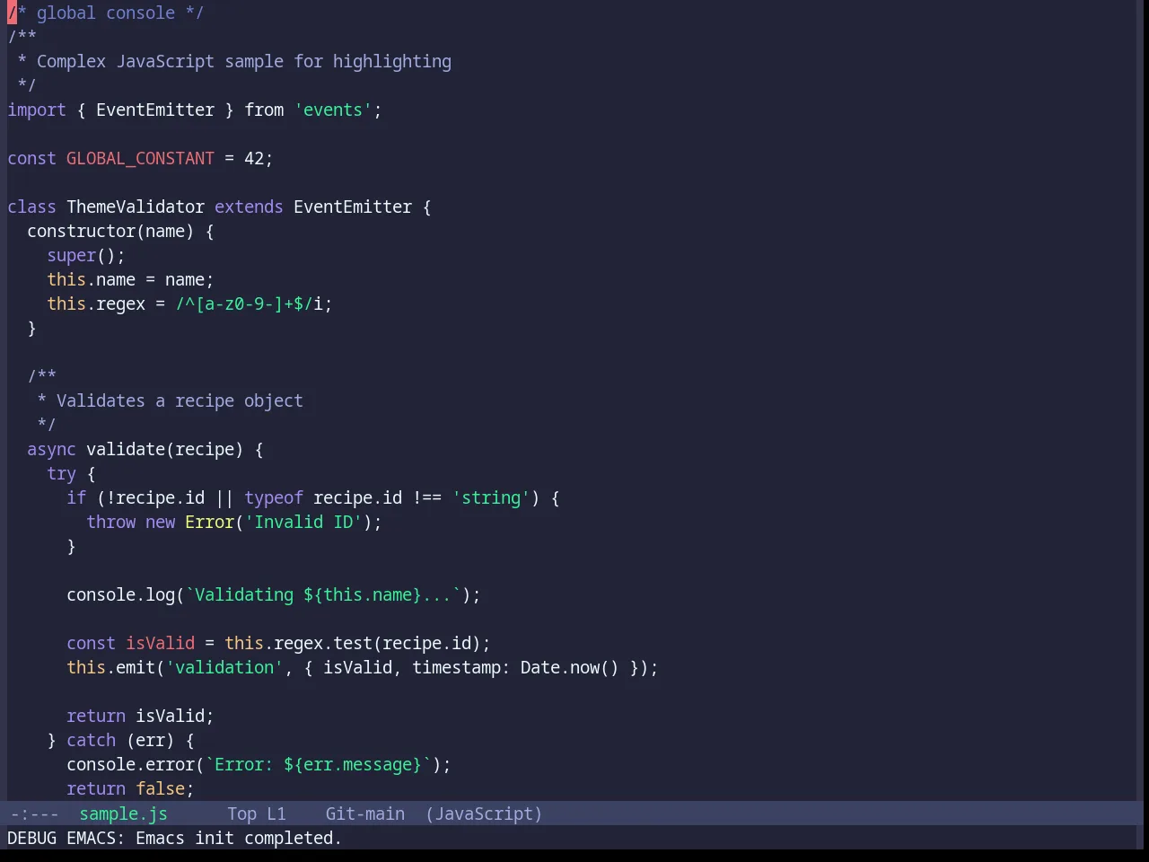 Base16 Eldritch Theme in javascript-mode