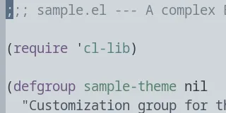 Preview of Base16 Embers Light Theme theme