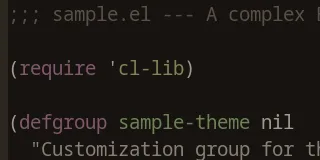 Preview of Base16 Embers Theme theme