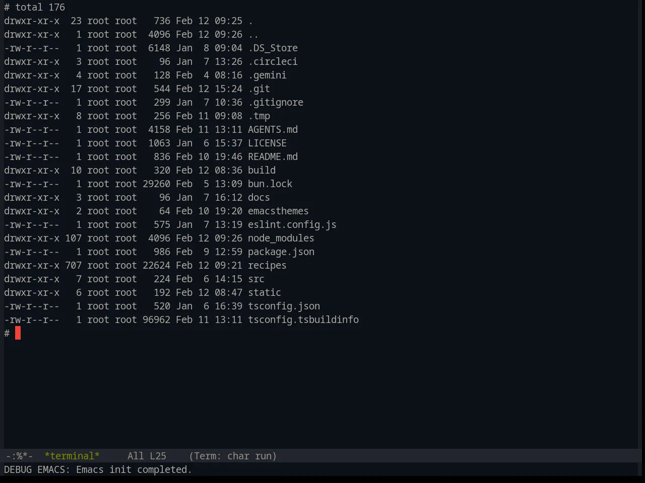Base16 Equilibrium Dark Theme in term