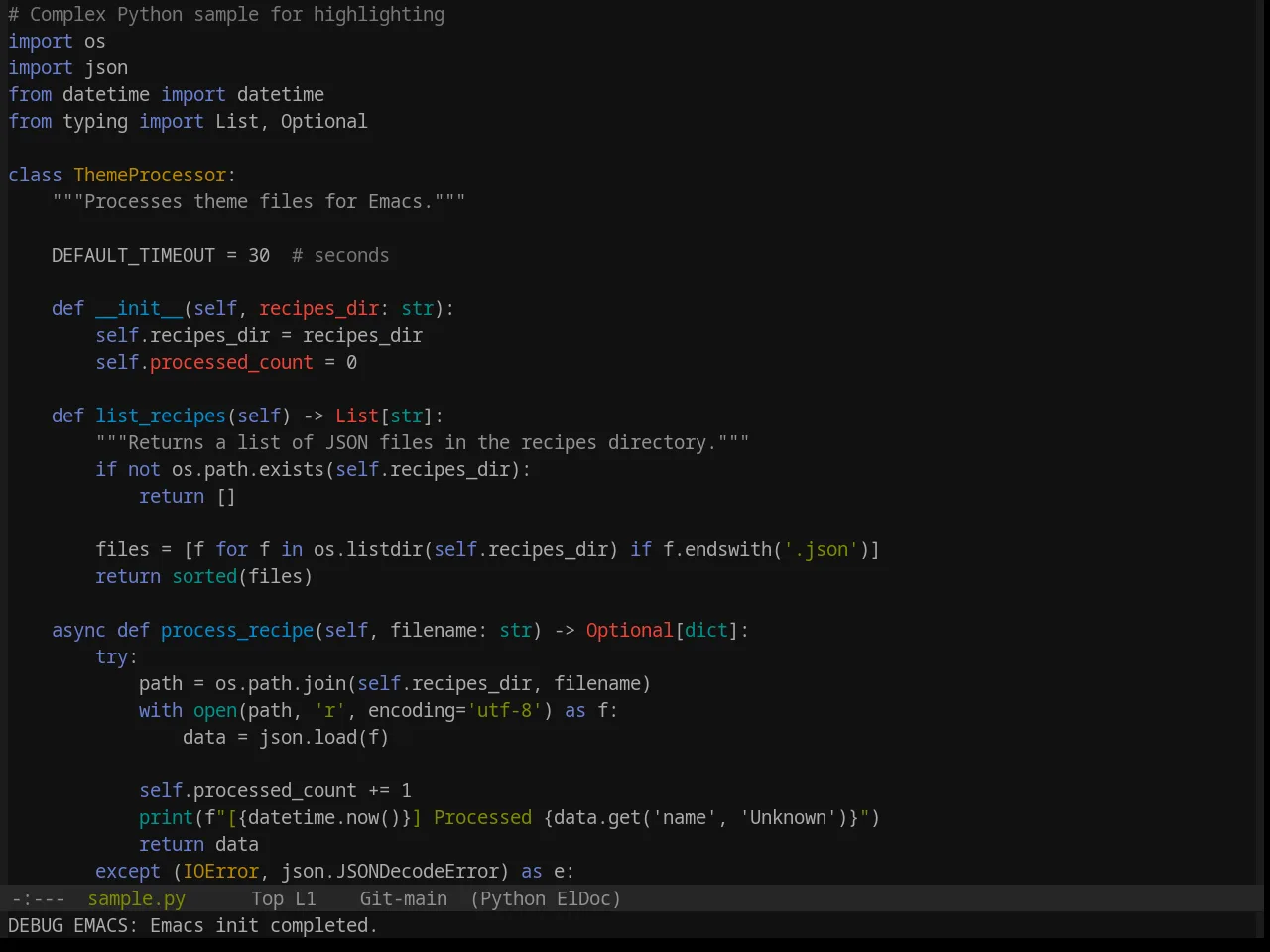 Base16 Equilibrium Gray Dark Theme in python-mode