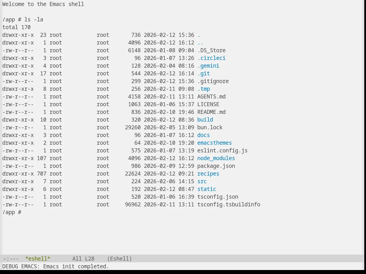 Base16 Equilibrium Gray Light Theme in eshell
