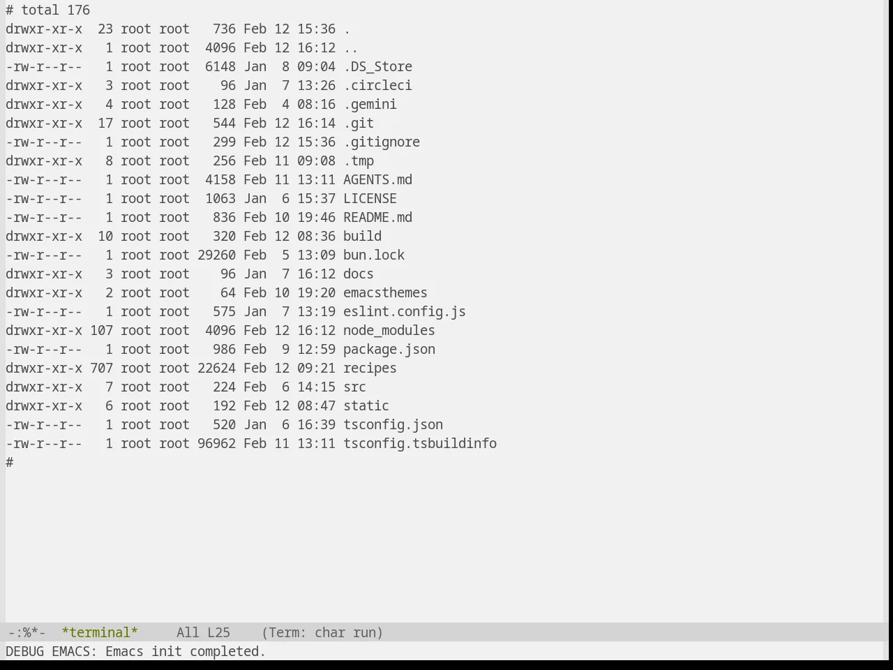 Base16 Equilibrium Gray Light Theme in term